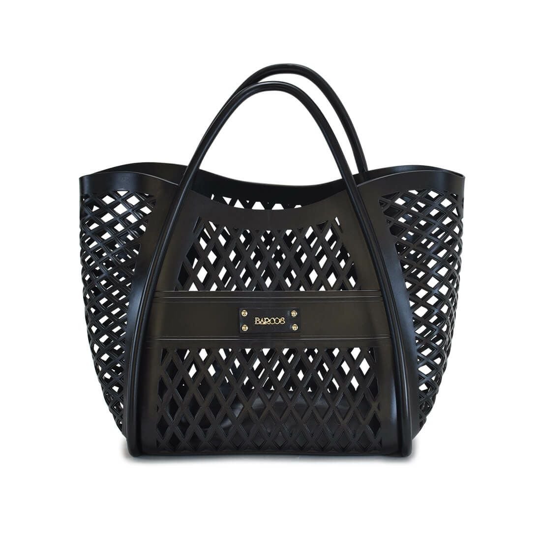 編み込みハンドバッグ