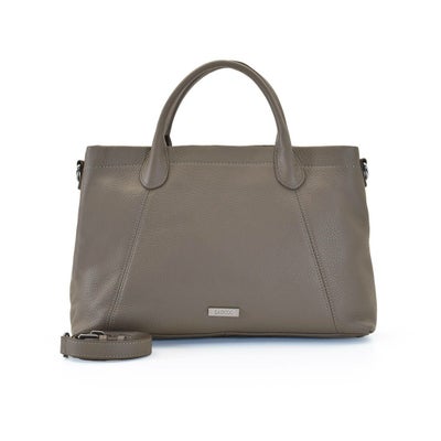 シュリンクレザー台形2wayバッグ