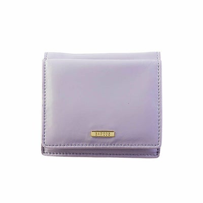 【アウトレット】パテントレザー折財布