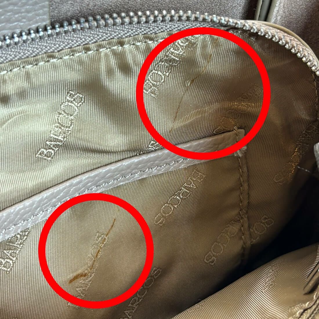 【アウトレット】ノットチャーム付き2wayスクエアバッグ