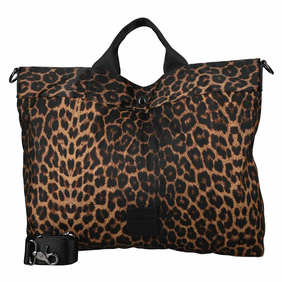 【アウトレット】柄入りA4ポリエステル2wayハンドバッグ