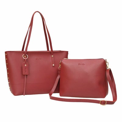 【アウトレット】リベット付きトートバッグ