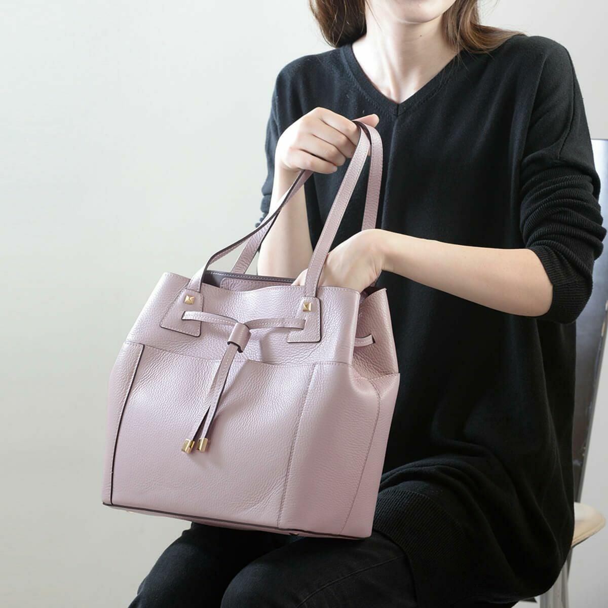 【アウトレット】メイドインイタリートートバッグ アルバ