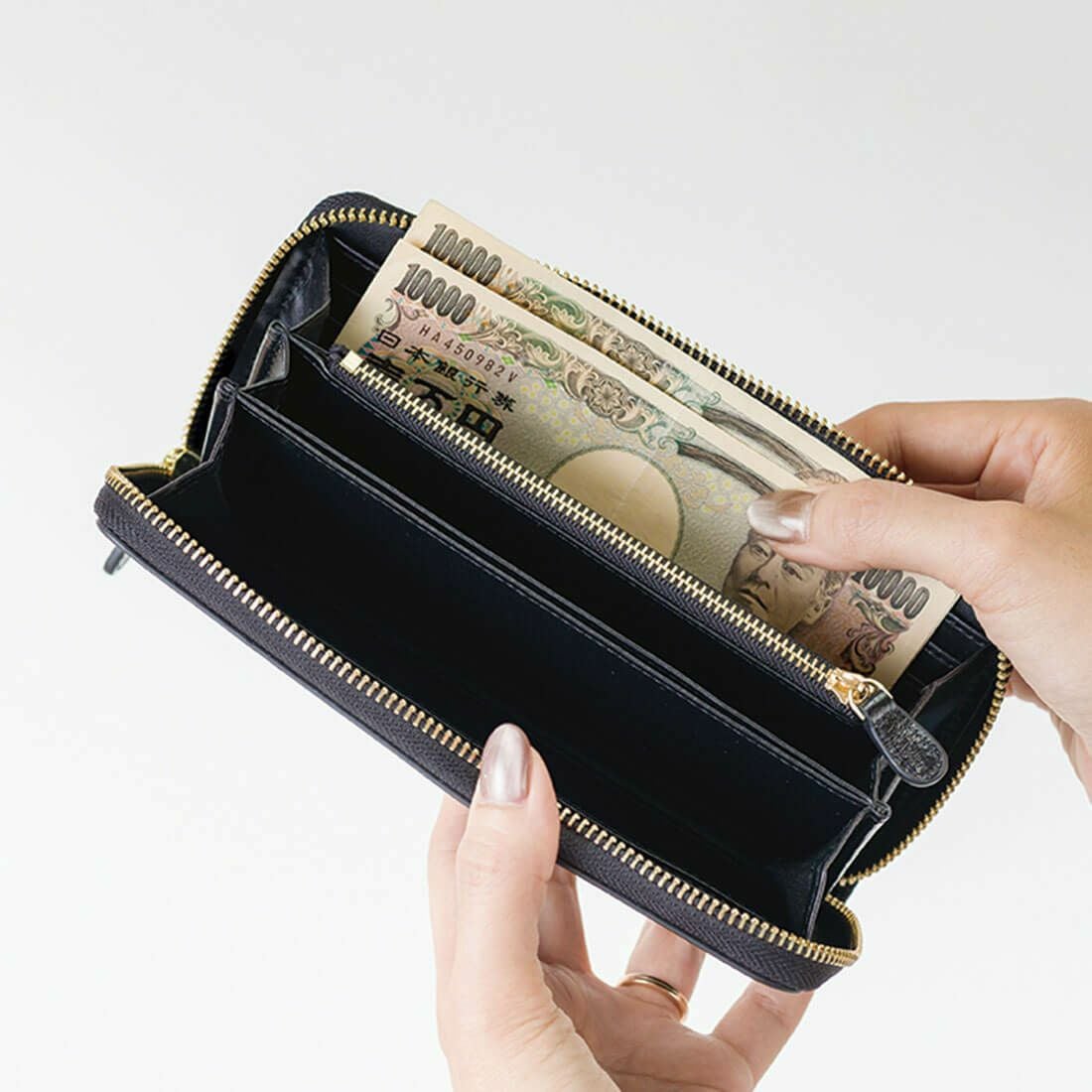 【アウトレット】GLウォレット ラウンド型長財布＜ルーニー＞