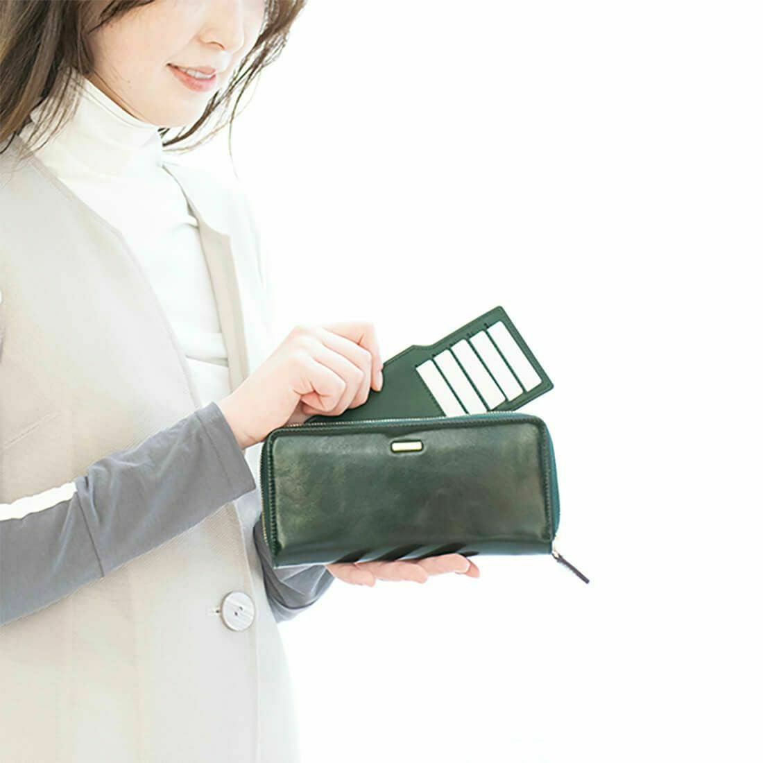 【アウトレット】GLウォレット ラウンド型長財布＜ルーニー＞