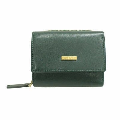 【アウトレット】GLウォレット ゴートレザー3つ折り財布＜エルザ＞