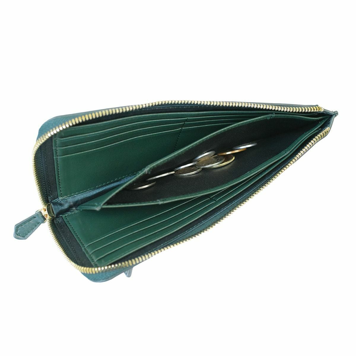 【アウトレット】GLウォレット ゴートレザーL字型財布＜リオ＞