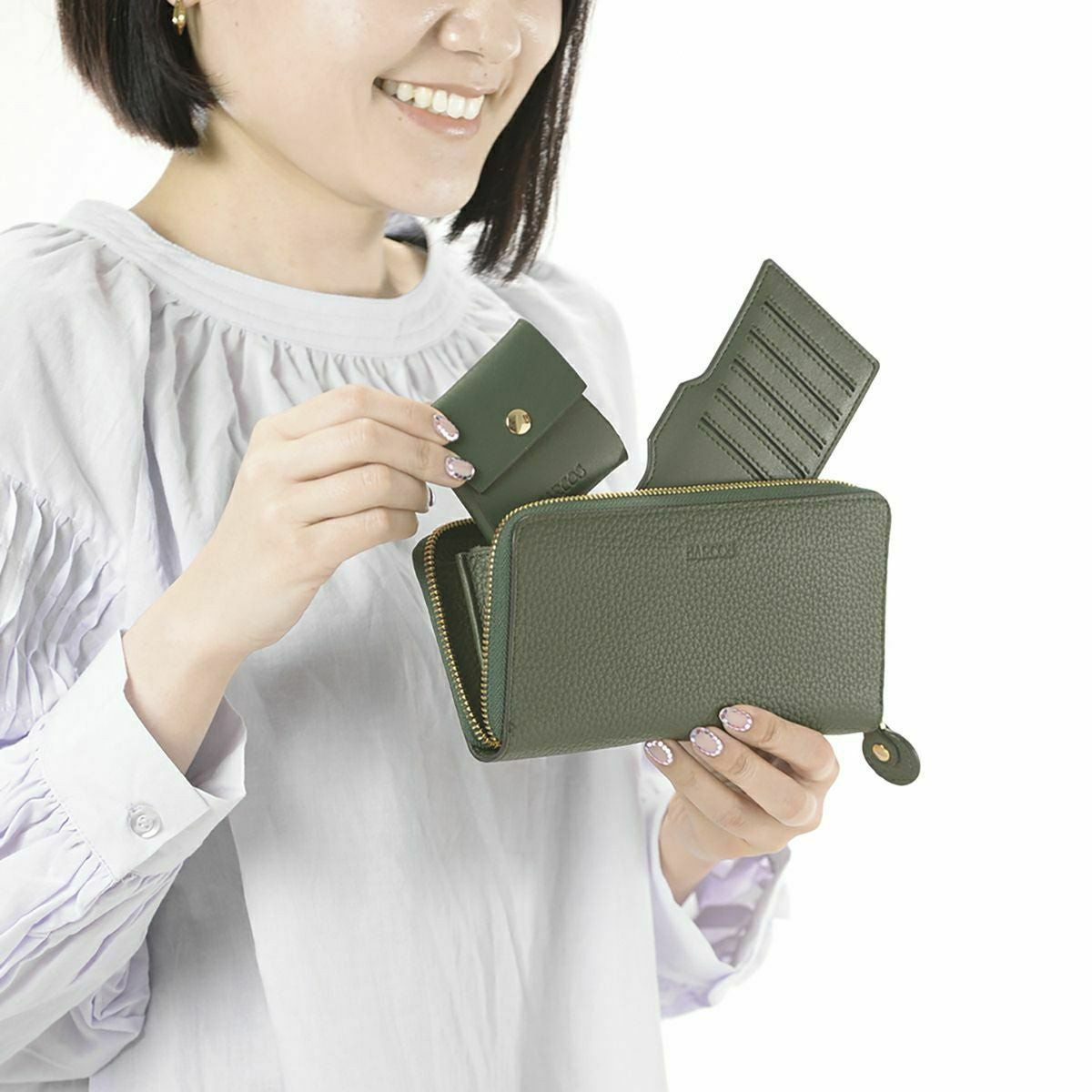 【アウトレット】GLウォレット ラウンド型財布＜チルコロR＞