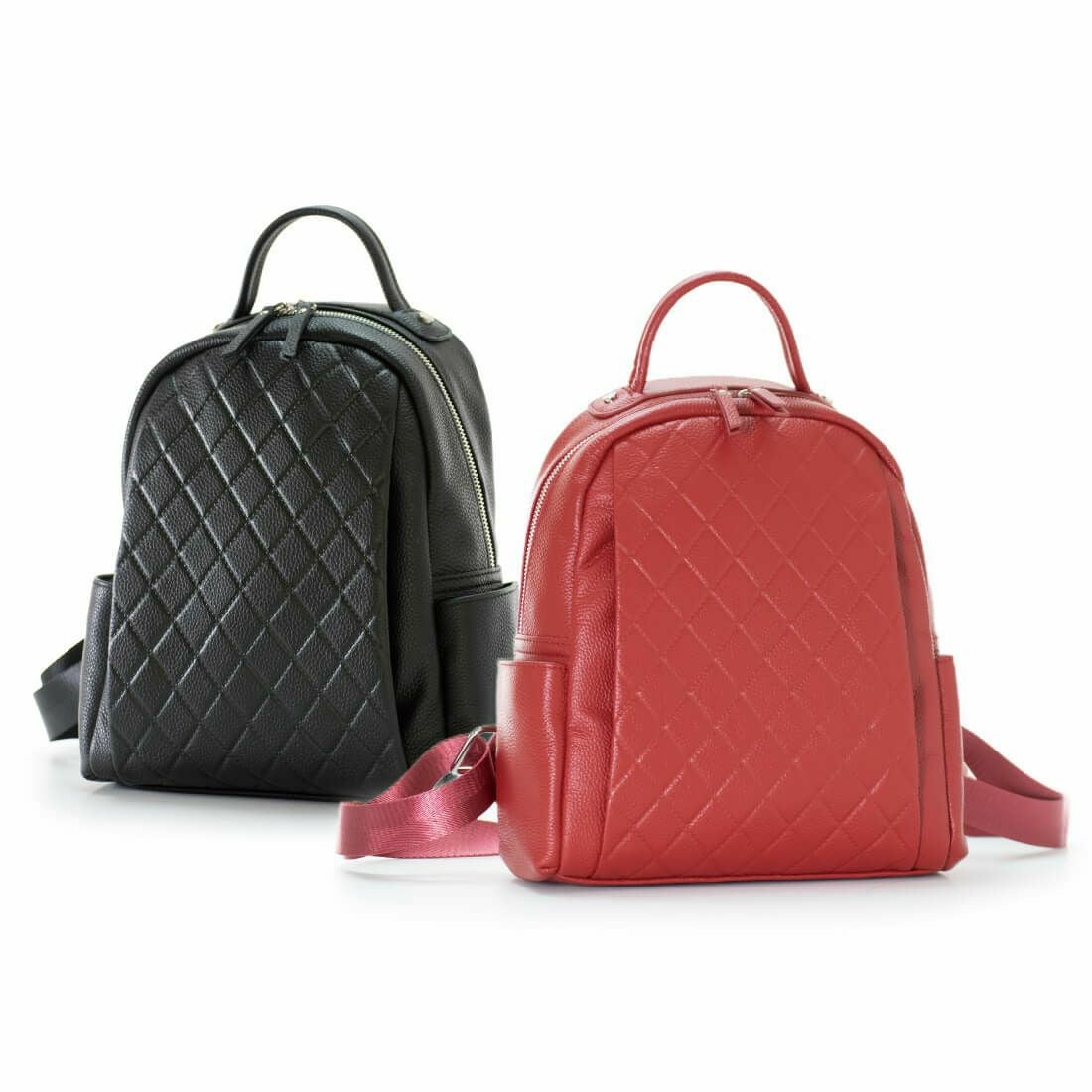 【アウトレット】牛革キルティングリュック