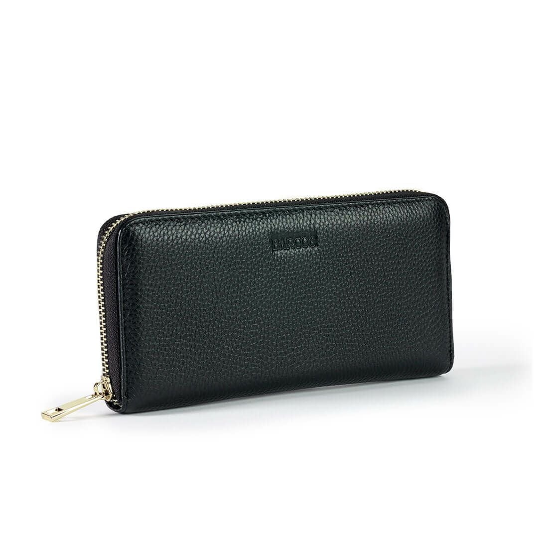 【セット商品】リベットデザインシュリンクレザー2wayハンドバッグ＆長財布セット