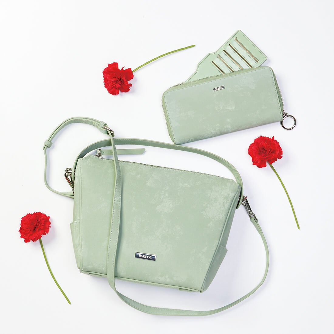 【セット商品】2wayハンドバッグ＜ヴェルーチェ＞＆ロングウォレットセット