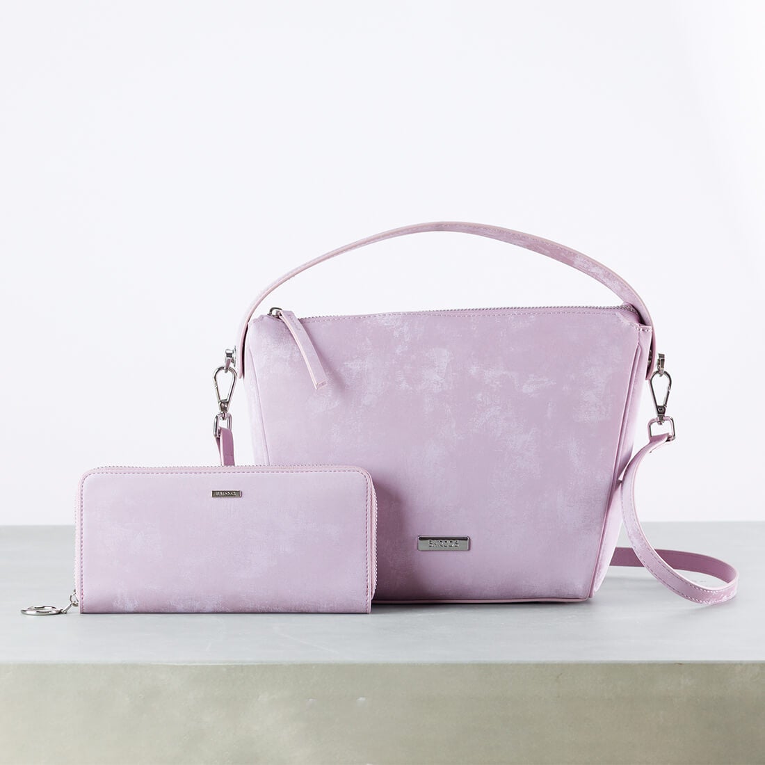 【セット商品】2wayハンドバッグ＜ヴェルーチェ＞＆ロングウォレットセット