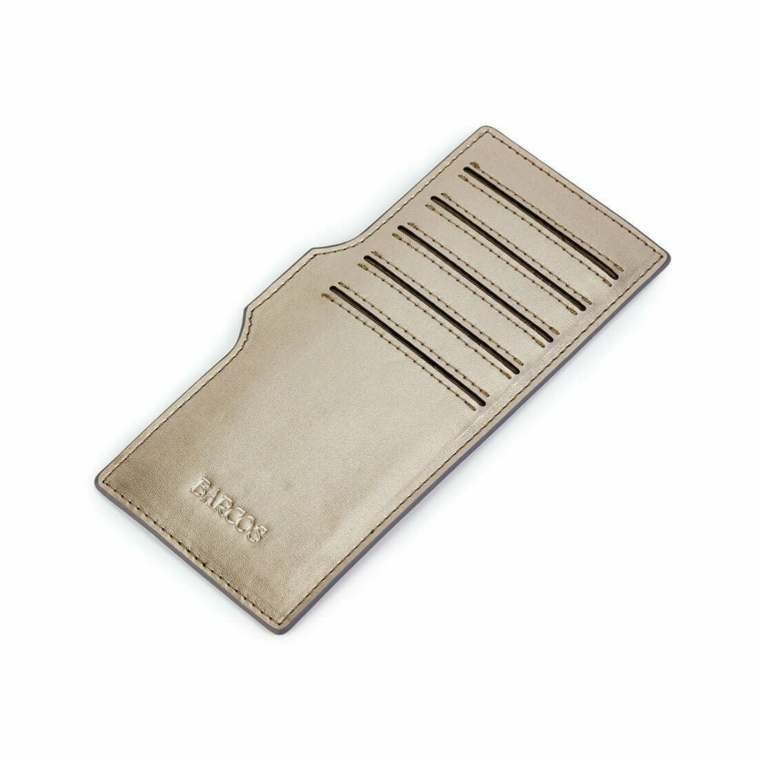 シャイニングレザークロコダイル型押し長財布
