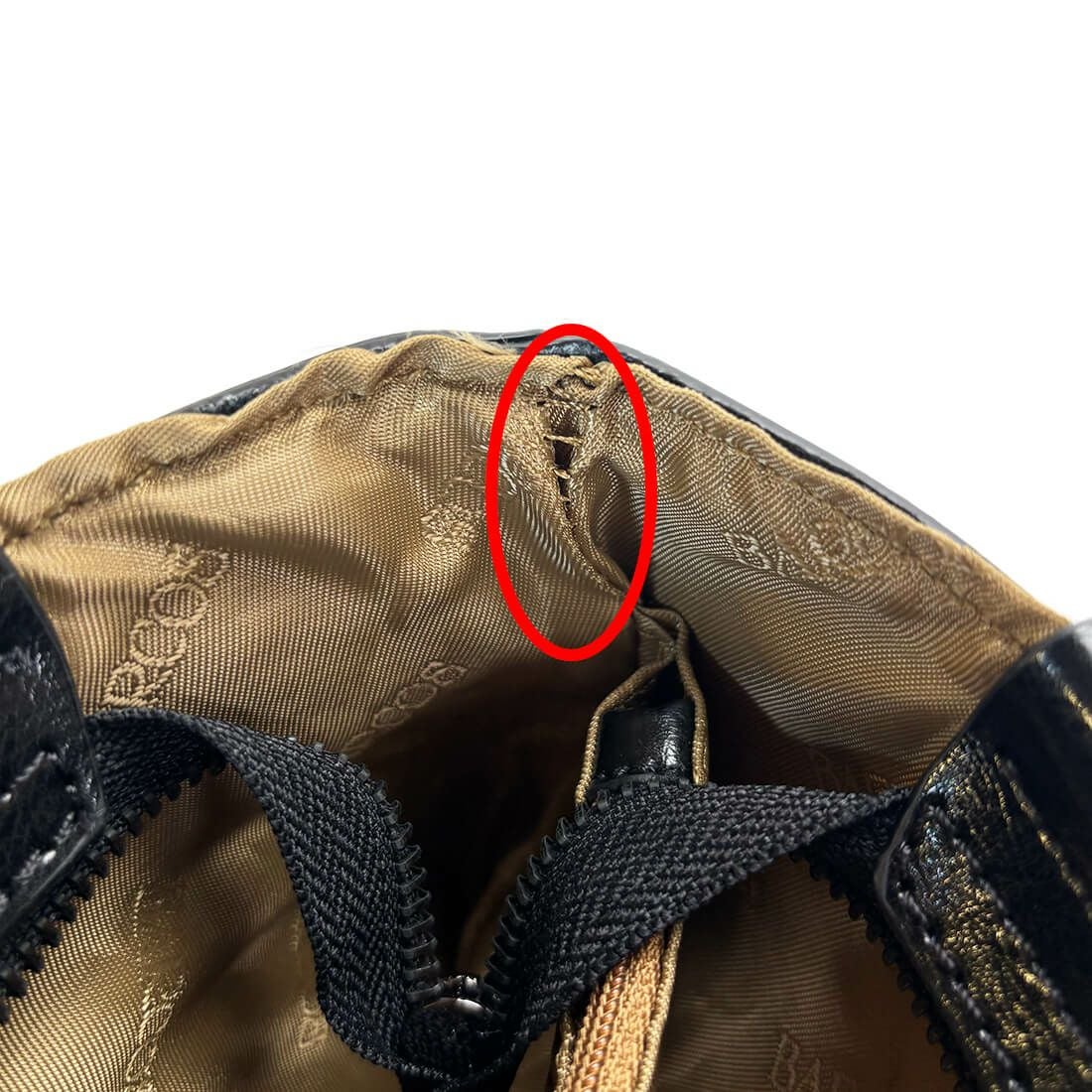 【アウトレット】シャイニング レザー トートバッグ