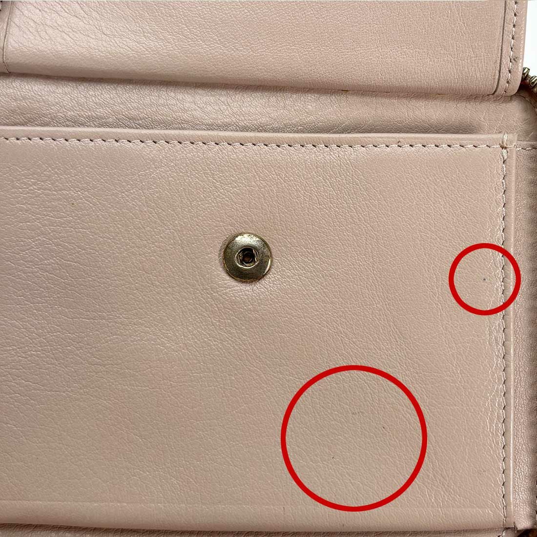 【アウトレット】キルティングラウンド型折財布