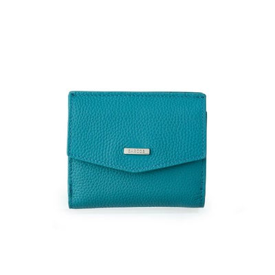 シュリンクレザーコンパクト折財布