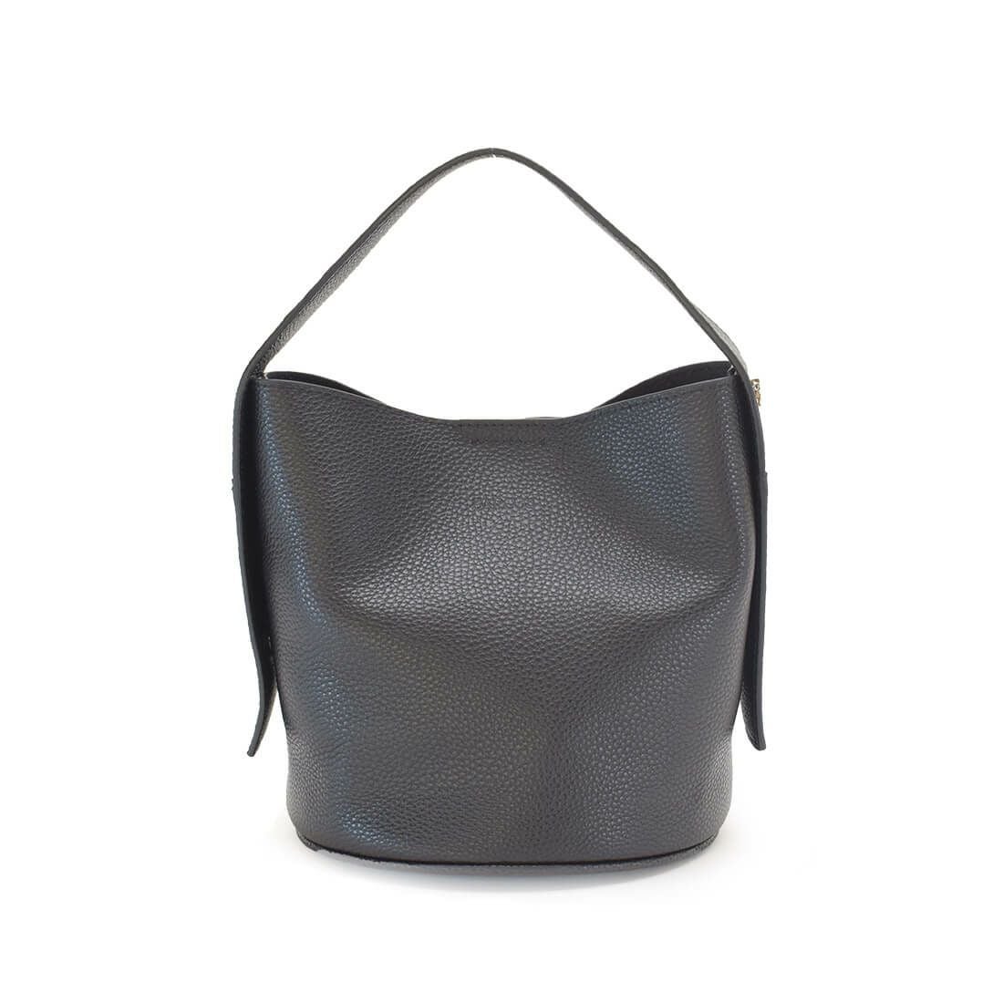 ポーチ付き2wayバケツ型ハンドバッグ