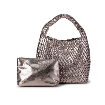 ポーチ付きメッシュトートバッグ