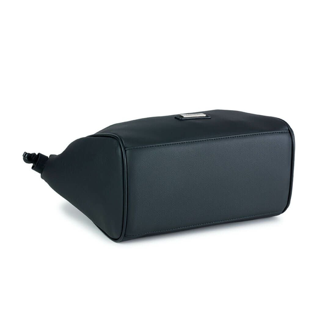 巾着デザイン2wayレザーハンドバッグ