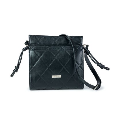 巾着デザインキルティングポシェット