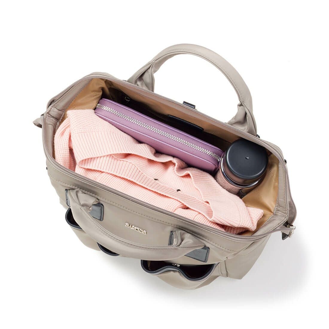 3wayナイロンバッグ＜プリモリュック＞口金タイプ