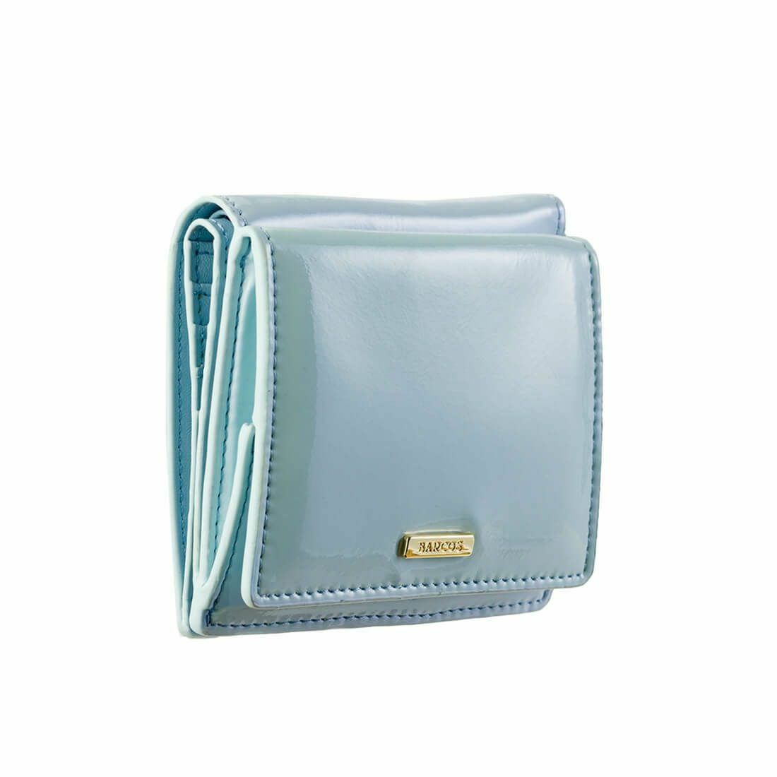 【アウトレット】パテントレザー折財布