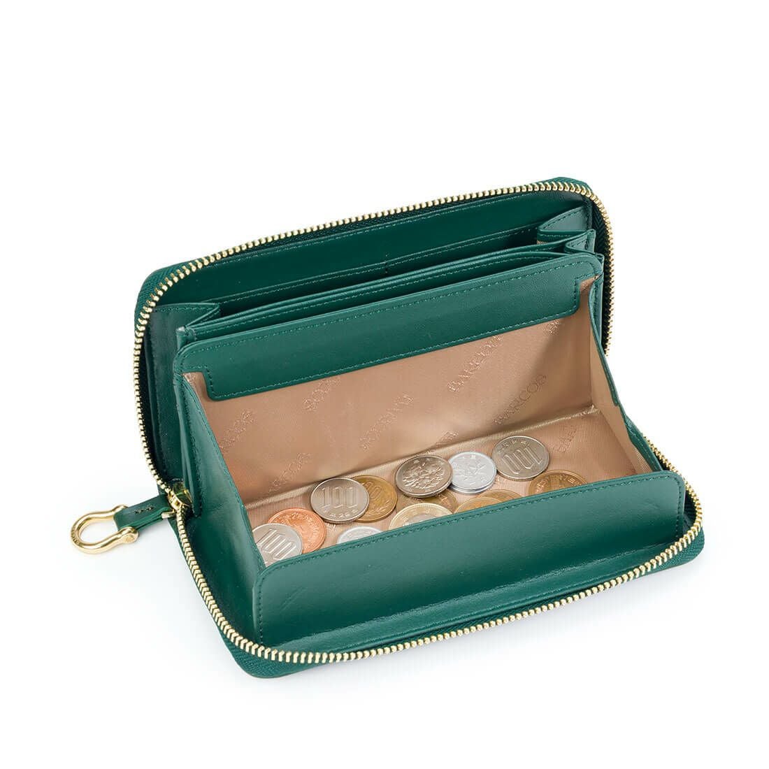 GLウォレット ホースレザーコンパクト長財布＜カバロベルデ＞