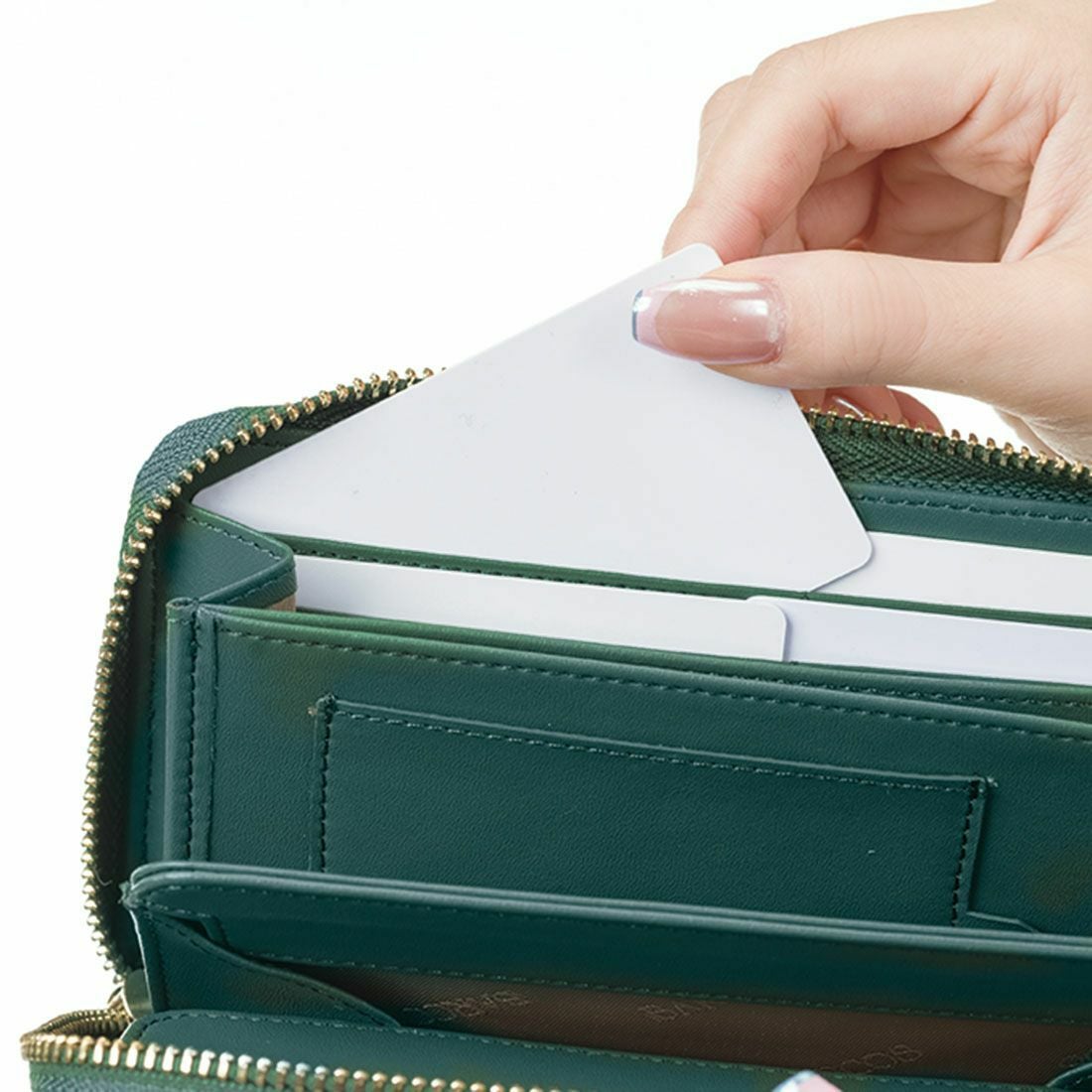 GLウォレット ホースレザーコンパクト長財布＜カバロベルデ＞