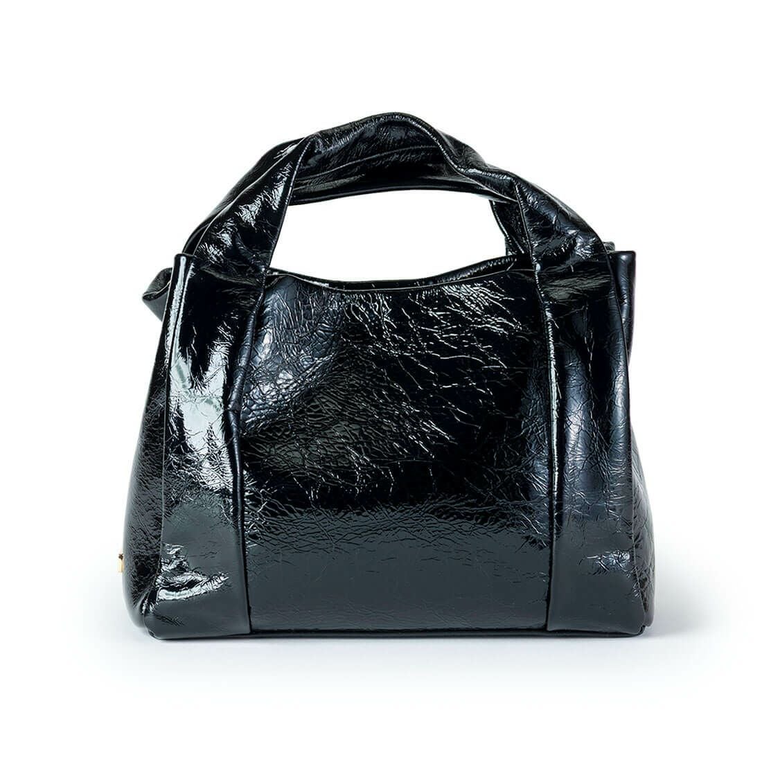 シワ加工レザー2wayバッグ