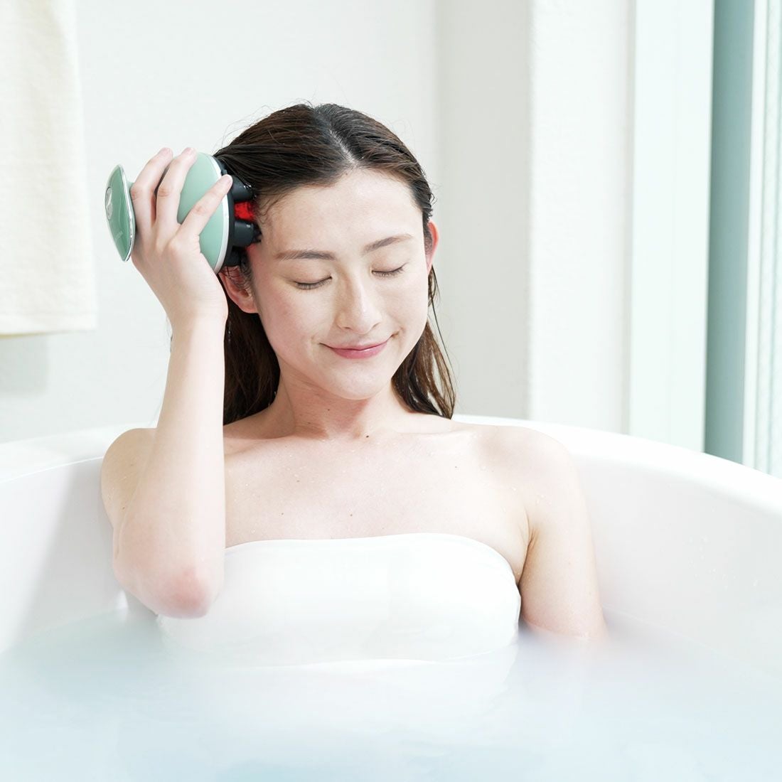 リラックスパ MUSTEM ➕ リラックスパ用もみ出しアタッチメント MUSTEMリラックスパ 中周波×低周波EMSで頭皮ケア