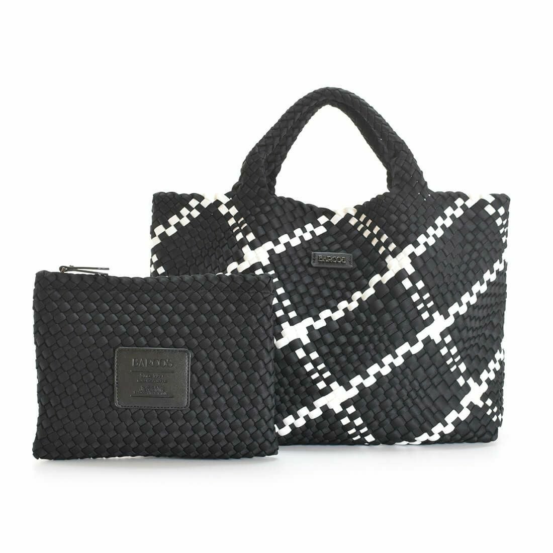 【アウトレット】バイカラーメッシュトートバッグ