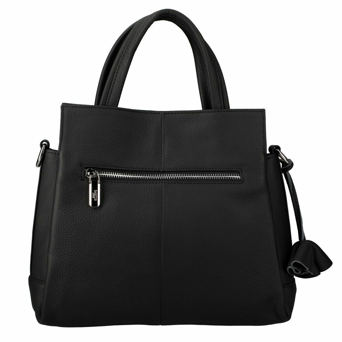 【アウトレット】チャーム付き2wayレザーハンドバッグ＜ルル＞