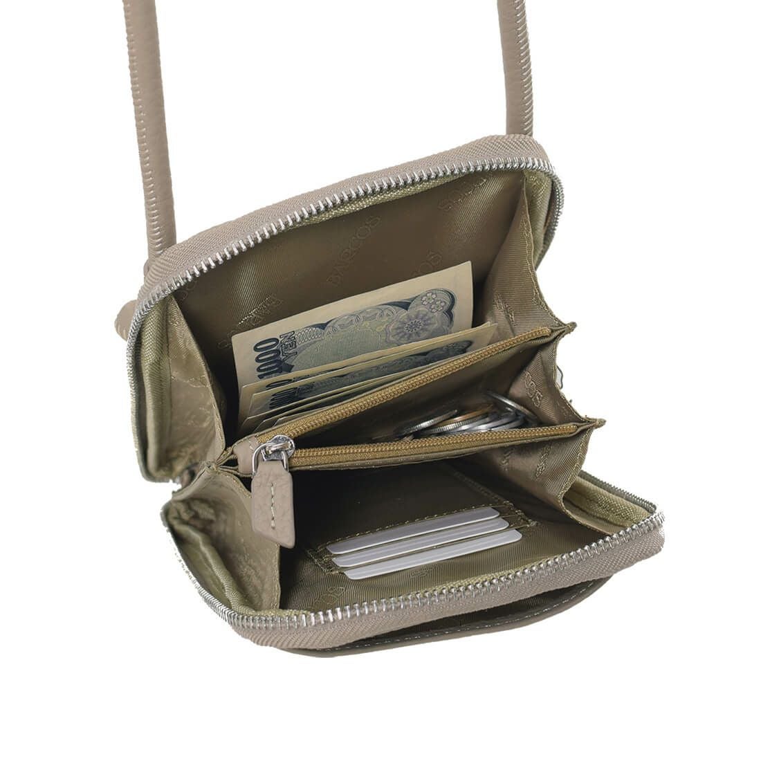 【アウトレット】ノットモチーフスマホポシェット