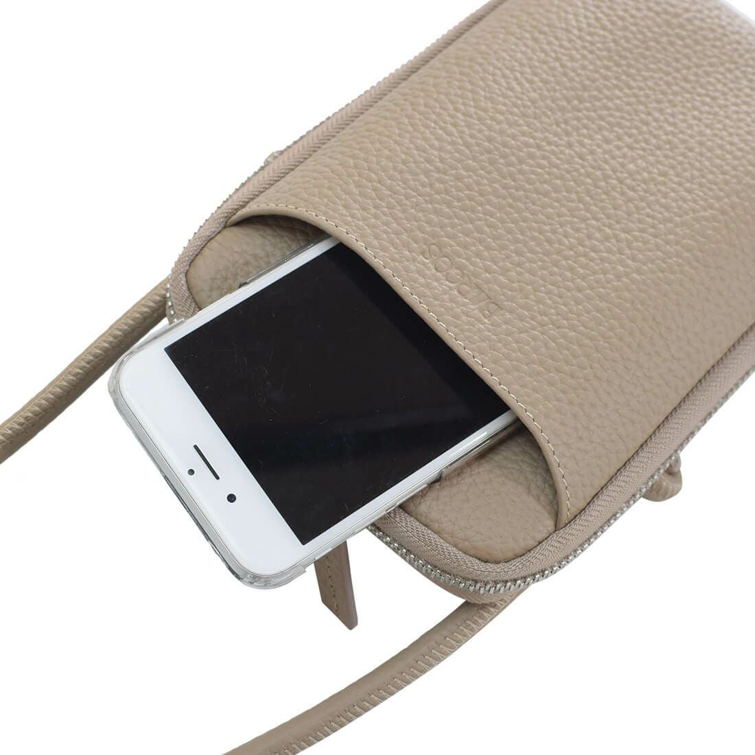 【アウトレット】ノットモチーフスマホポシェット