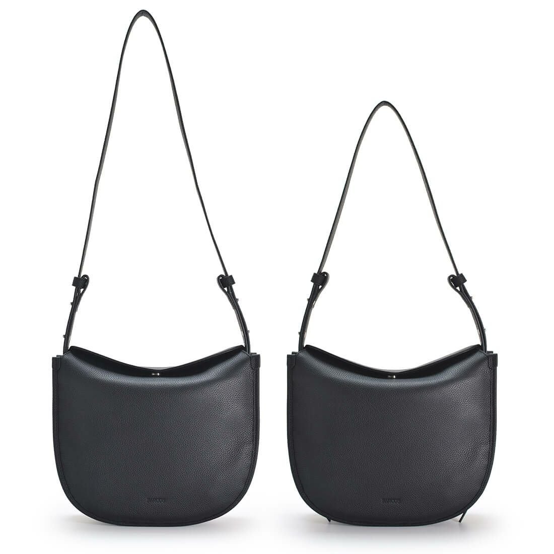 【アウトレット】牛革ラウンドショルダーバッグ