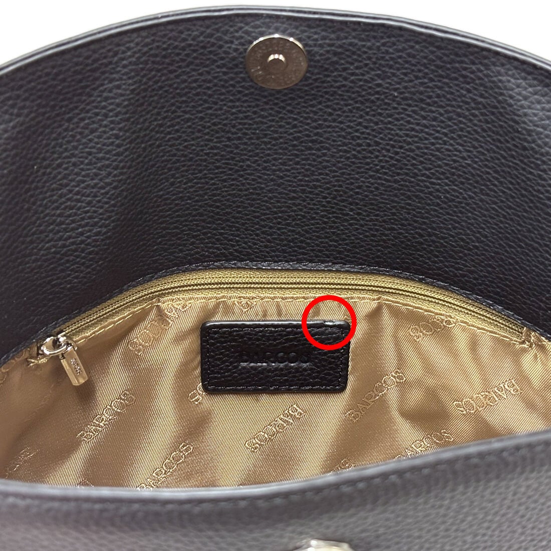 【アウトレット】牛革ラウンドショルダーバッグ