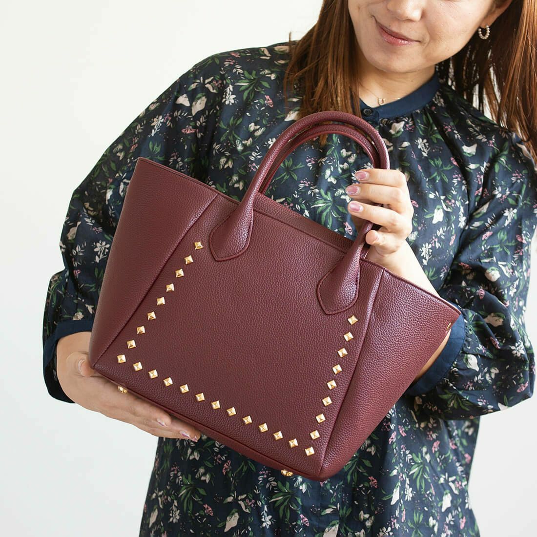 【アウトレット】スタッズトート2wayバッグ