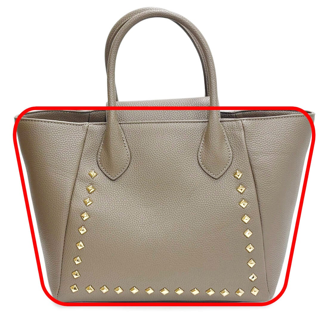 【アウトレット】スタッズトート2wayバッグ