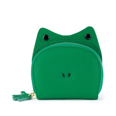 カエルモチーフ蛇腹式カードケース