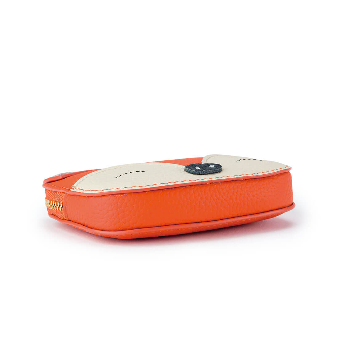 キーリング付きキツネモチーフポーチ