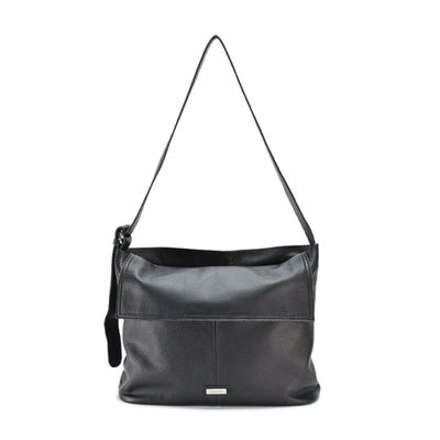 【アウトレット】フラップデザインシュリンクレザーショルダーバッグ