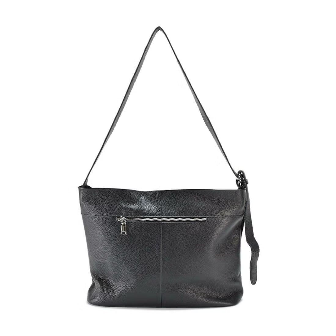 【アウトレット】フラップデザインシュリンクレザーショルダーバッグ