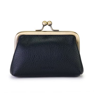 【アウトレット】シュリンクレザーがま口ウォレット