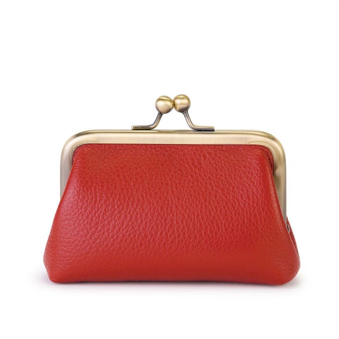 【アウトレット】シュリンクレザーがま口ウォレット