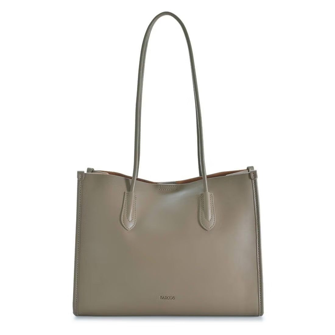 【アウトレット】スムースレザー丸手ハンドルバッグ