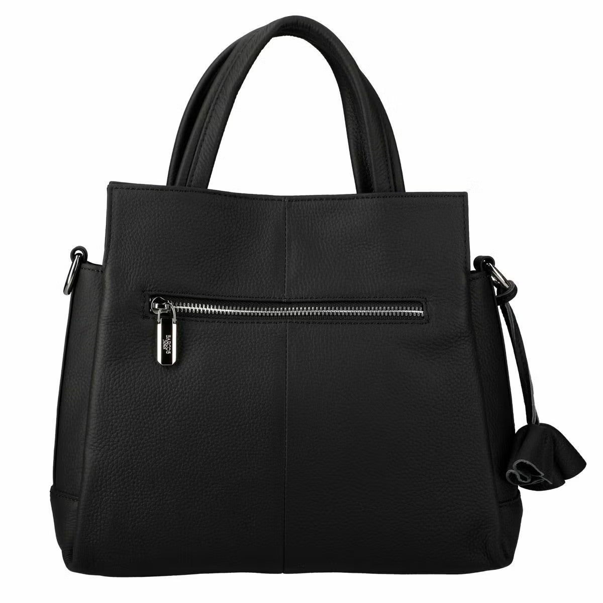 【アウトレット】チャーム付き2wayレザーハンドバッグ＜ルル＞