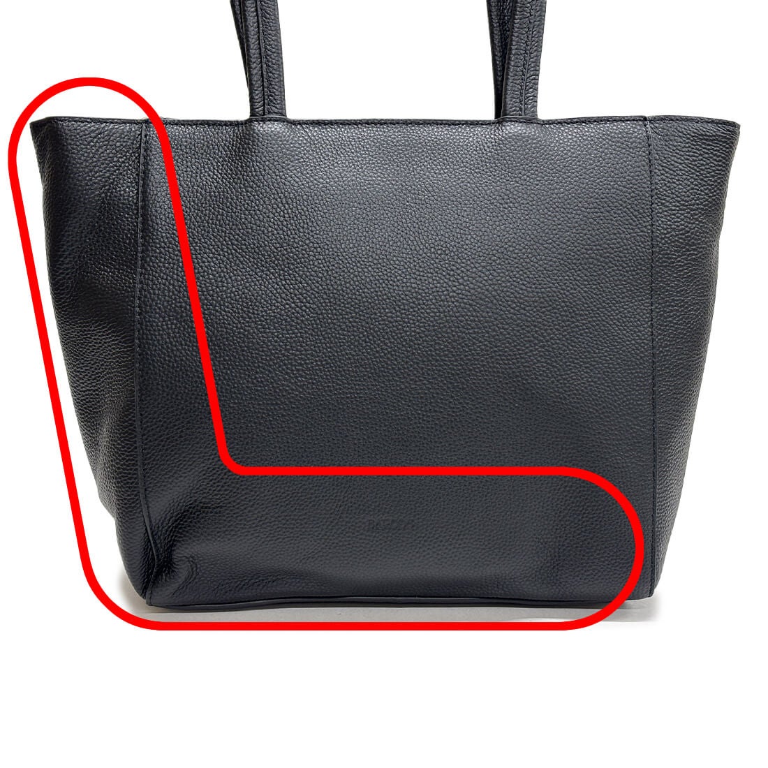 【アウトレット】シュリンクレザートートバッグ