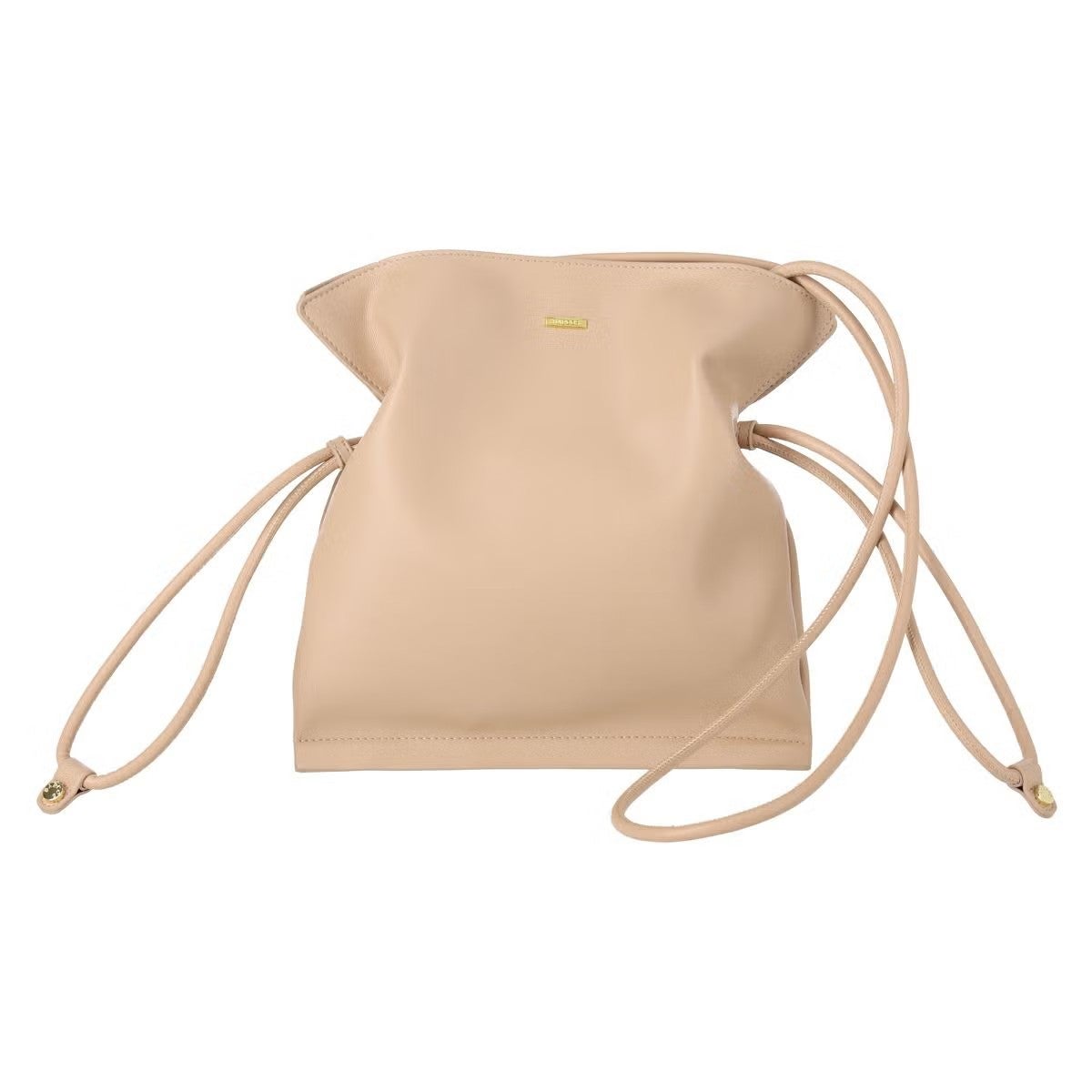 【アウトレット】レザー巾着バッグ