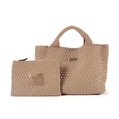 単色カラーメッシュトートバッグ