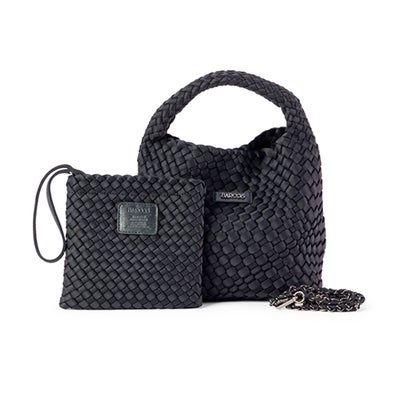 単色カラーメッシュ1本手トートバッグ（小サイズ）